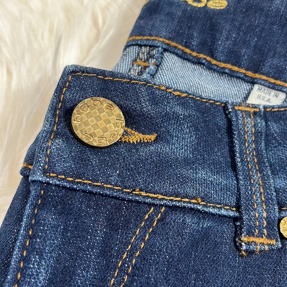 Bebe Ali 5 Pocket Flare Jean 30 - Picture 3 of 8